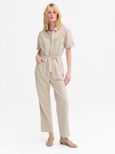 Organic Cotton Canvas Jumpsuit