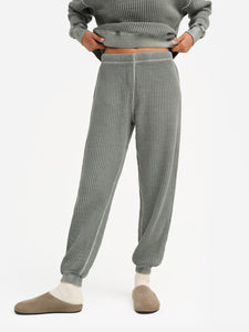 Organic Waffle Relaxed Jogger