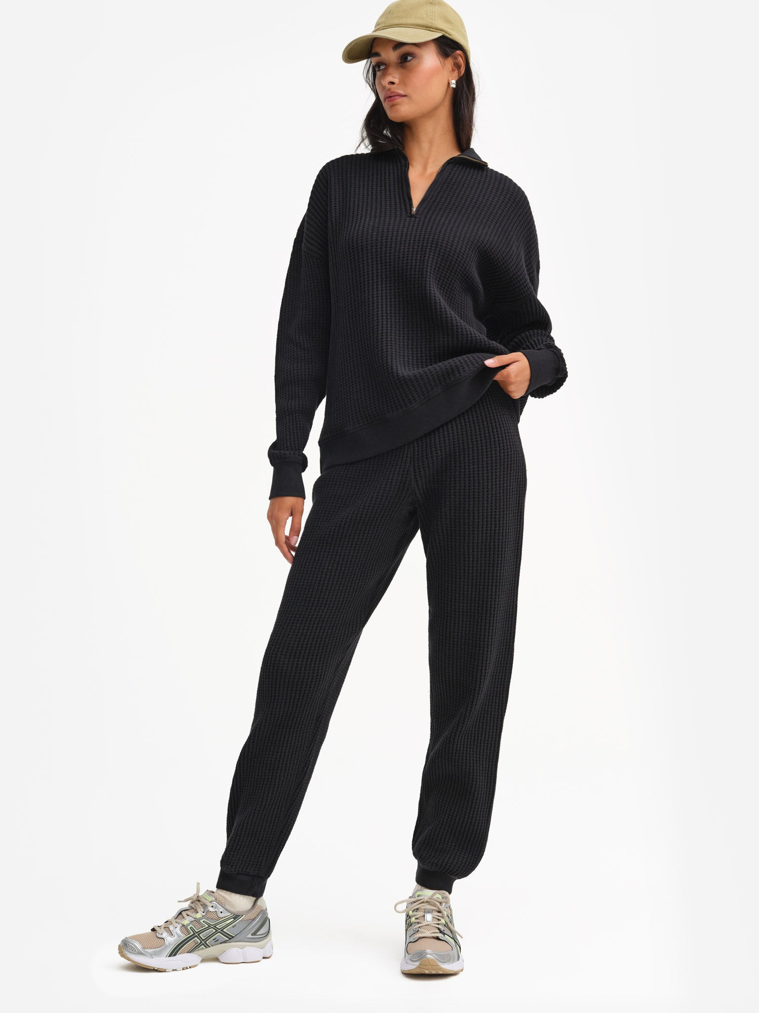 Organic Waffle Relaxed Jogger MATE the Label