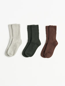 Organic Cotton Sock 3 Pack