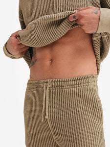 Men's Organic Waffle Sweatpant