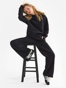 Organic Fleece Straight Leg Sweatpant