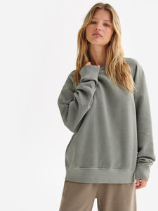 Organic Fleece Raglan Sweatshirt