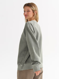 Organic Fleece Raglan Sweatshirt