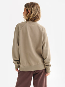 Organic Fleece Raglan Sweatshirt