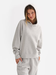 Organic Fleece Relaxed Hoodie