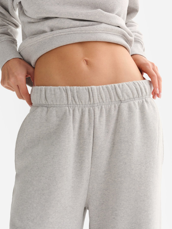 Organic Fleece Straight Leg Sweatpant