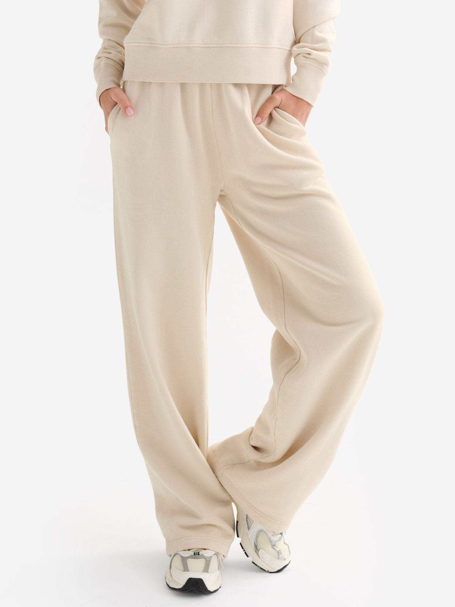 Organic Fleece Straight Leg Sweatpant MATE the Label