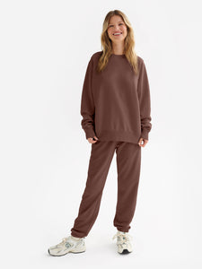 Organic Fleece Raglan Sweatshirt