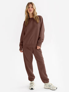 Organic Fleece Raglan Sweatshirt