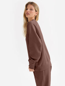 Organic Fleece Raglan Sweatshirt