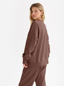 Organic Fleece Raglan Sweatshirt