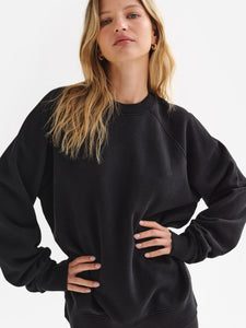 Organic Fleece Raglan Sweatshirt