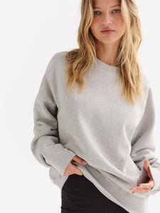 Organic Fleece Raglan Sweatshirt