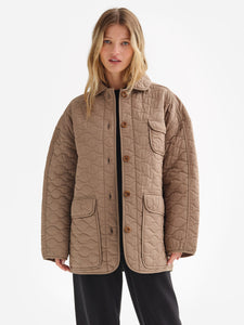 Organic Cotton Quilted Chore Jacket