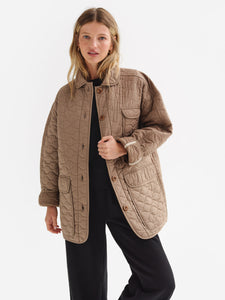 Organic Cotton Quilted Chore Jacket