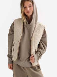 Organic Cotton Quilted Vest