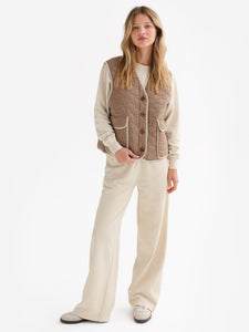 Organic Cotton Quilted Vest