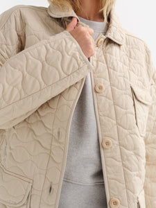 Organic Cotton Quilted Chore Jacket