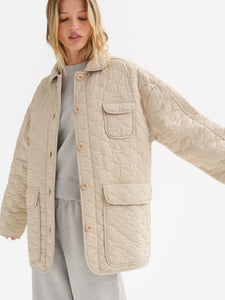 Organic Cotton Quilted Chore Jacket