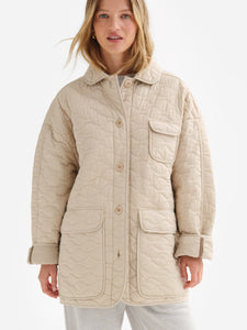 Organic Cotton Quilted Chore Jacket