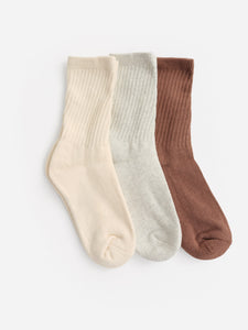 Organic Cotton Sock 3 Pack