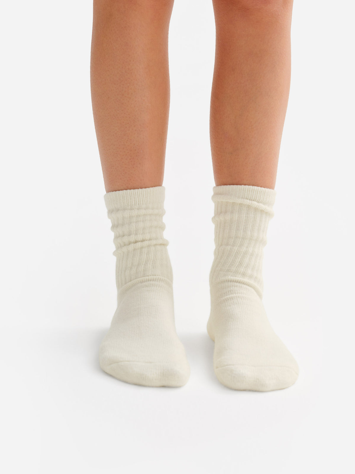 Organic Cotton Sock 5 Pack-Intimates-MATE the Label-NATURAL-S/M-MATE the Label
