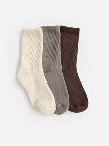 Organic Cotton Sock 3 Pack