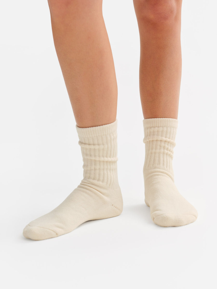 Organic Cotton Sock 5 Pack-Intimates-MATE the Label-BONE,FOREST,MAPLE,JET BLACK,BIRCH-S/M-MATE the Label