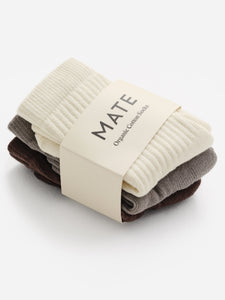 Organic Cotton Sock 3 Pack