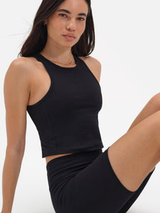 Organic Stretch High Neck Tank
