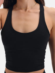 Organic Stretch Racer Tank