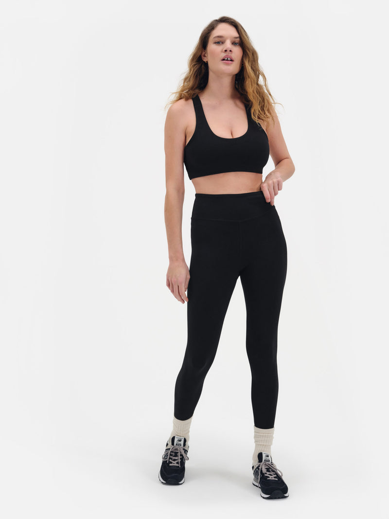 Organic Stretch Midi Legging