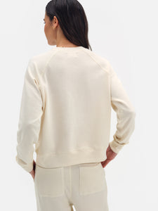 Organic Lightweight Terry Raglan Sweatshirt