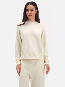 Organic Lightweight Terry Raglan Sweatshirt