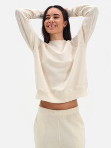 Organic Lightweight Terry Raglan Sweatshirt