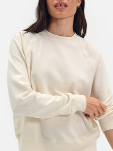 Organic Lightweight Terry Raglan Sweatshirt