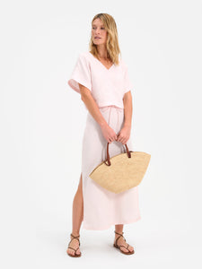 Organic Linen Crop Tee