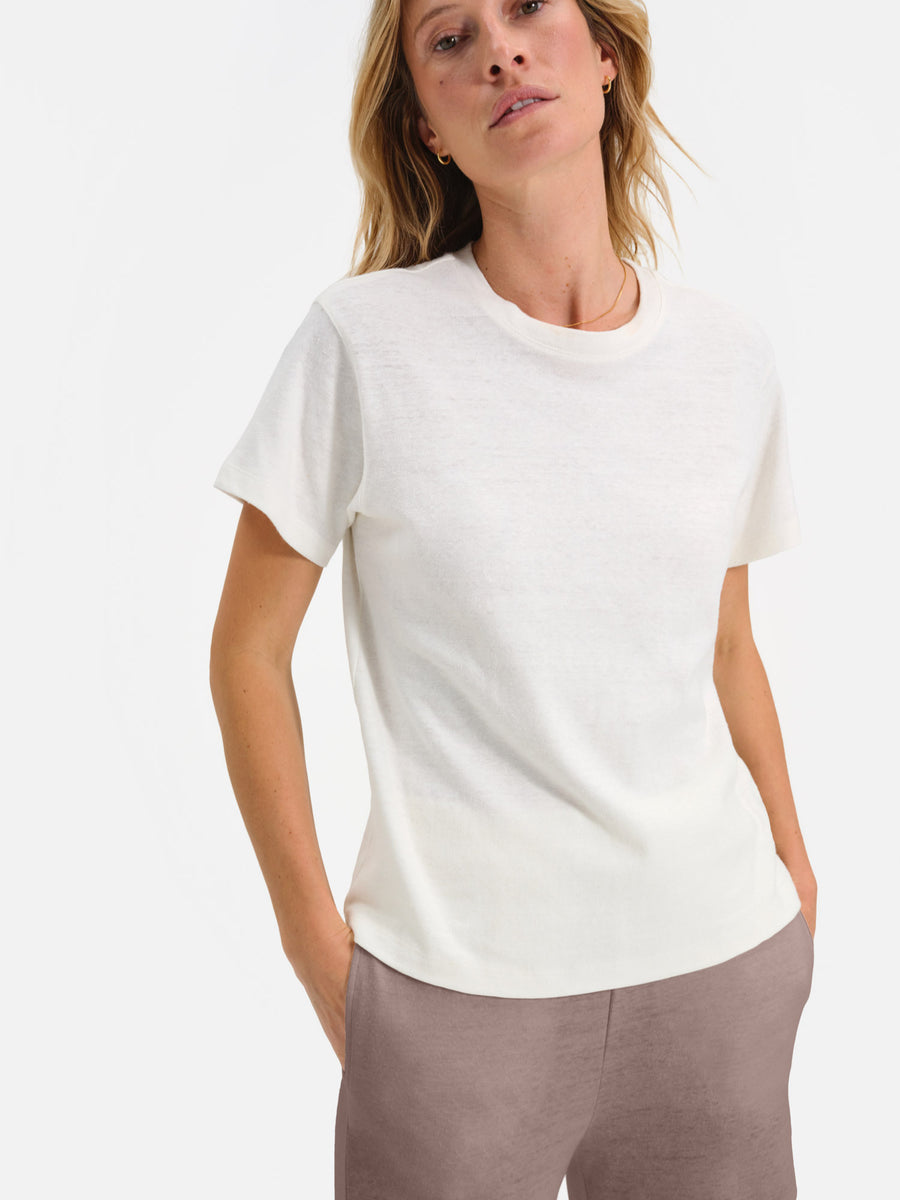 Regenerative Hemp Classic Crew-Tees-MATE the Label-TRUE WHITE-XS-MATE the Label
