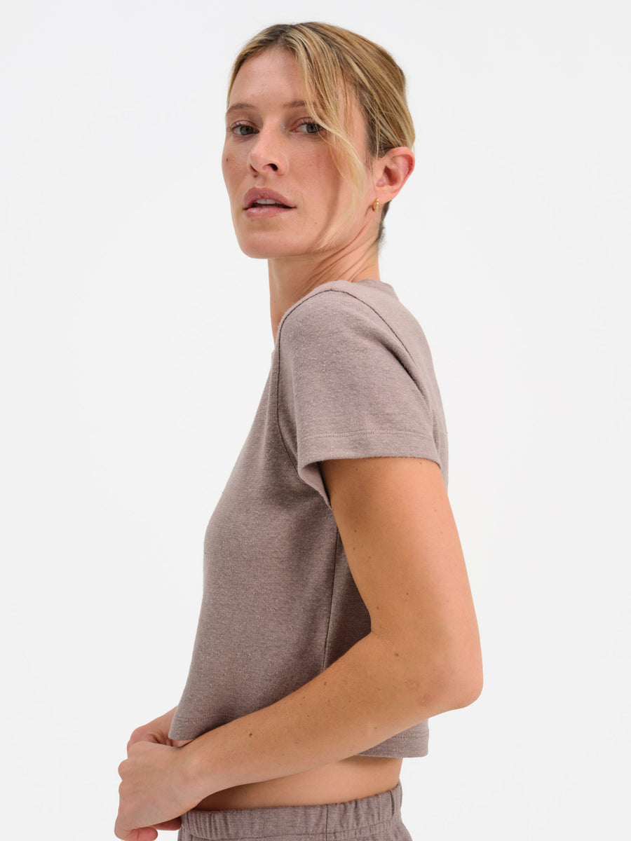 Regenerative Hemp Shrunken Tee-Tees-MATE the Label-MINERAL-XS-MATE the Label