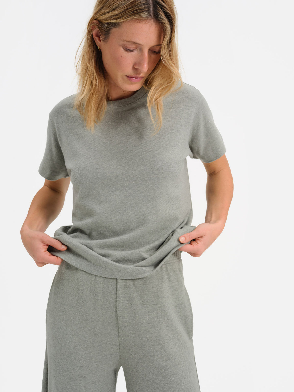 Regenerative Hemp Classic Crew-Tees-MATE the Label-FIR-XS-MATE the Label