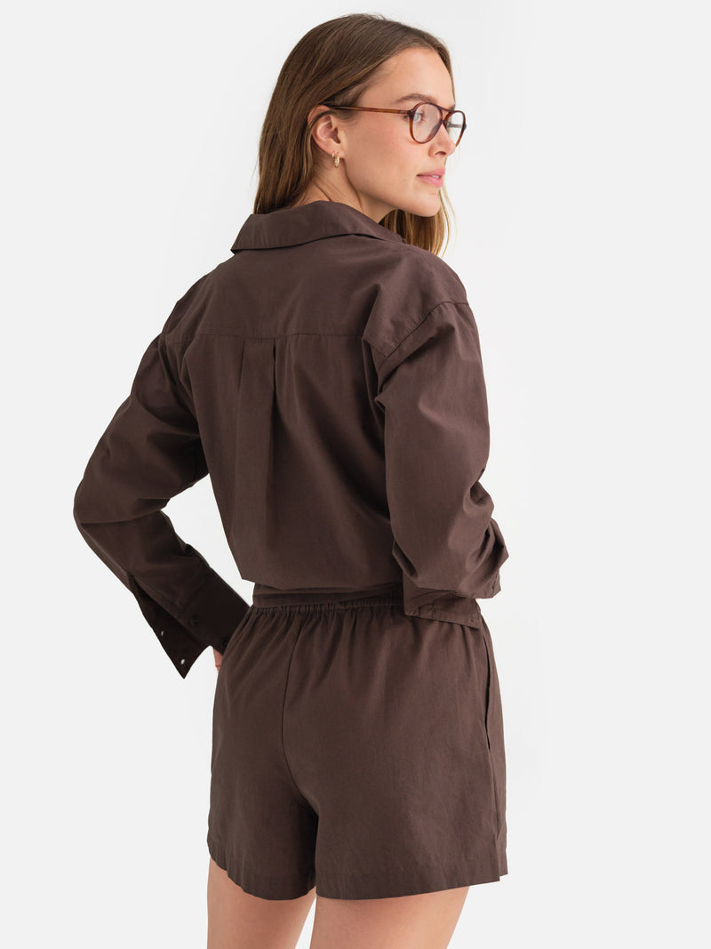 Organic Poplin Short