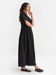 Organic Linen Shirt Dress