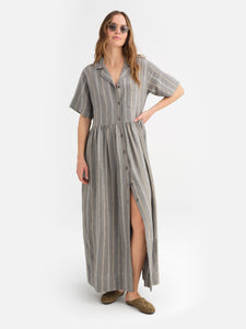 Organic Linen Shirt Dress