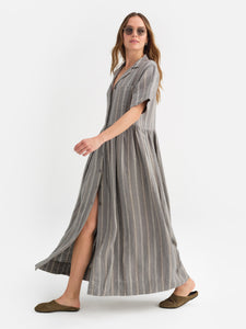 Organic Linen Shirt Dress