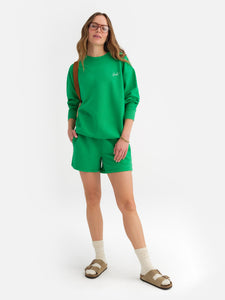 MATE x Lisa Says Gah Organic Fleece Embroidered Oversized Sweatshirt