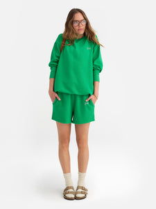 MATE x Lisa Says Gah Organic Fleece Embroidered Pocket Short