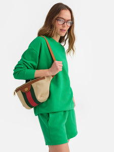 MATE x Lisa Says Gah Organic Fleece Embroidered Oversized Sweatshirt