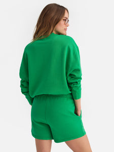 MATE x Lisa Says Gah Organic Fleece Embroidered Pocket Short