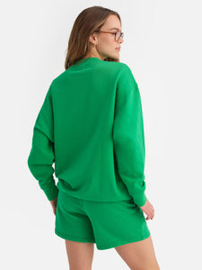 MATE x Lisa Says Gah Organic Fleece Embroidered Oversized Sweatshirt
